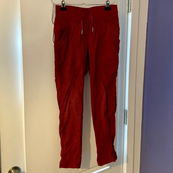 lululemon athletica Pants - Lululemon Dance Studio Crop - Mulled Wine - Size 6
